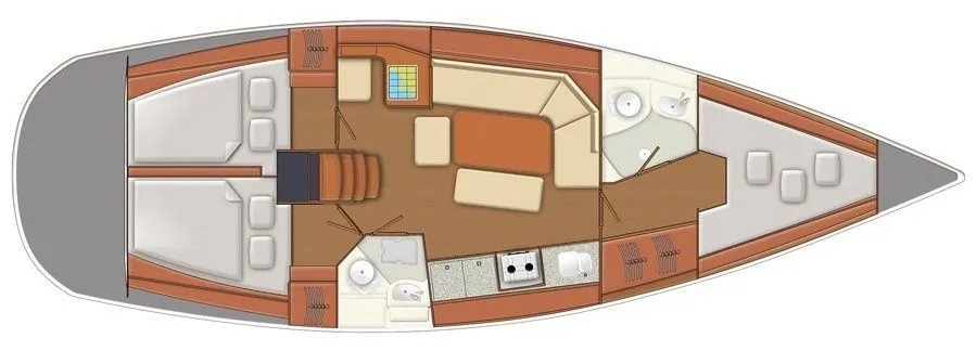 Charter a 11.95m Sailing Yacht Delphia 40.3 in Kolobrzeg