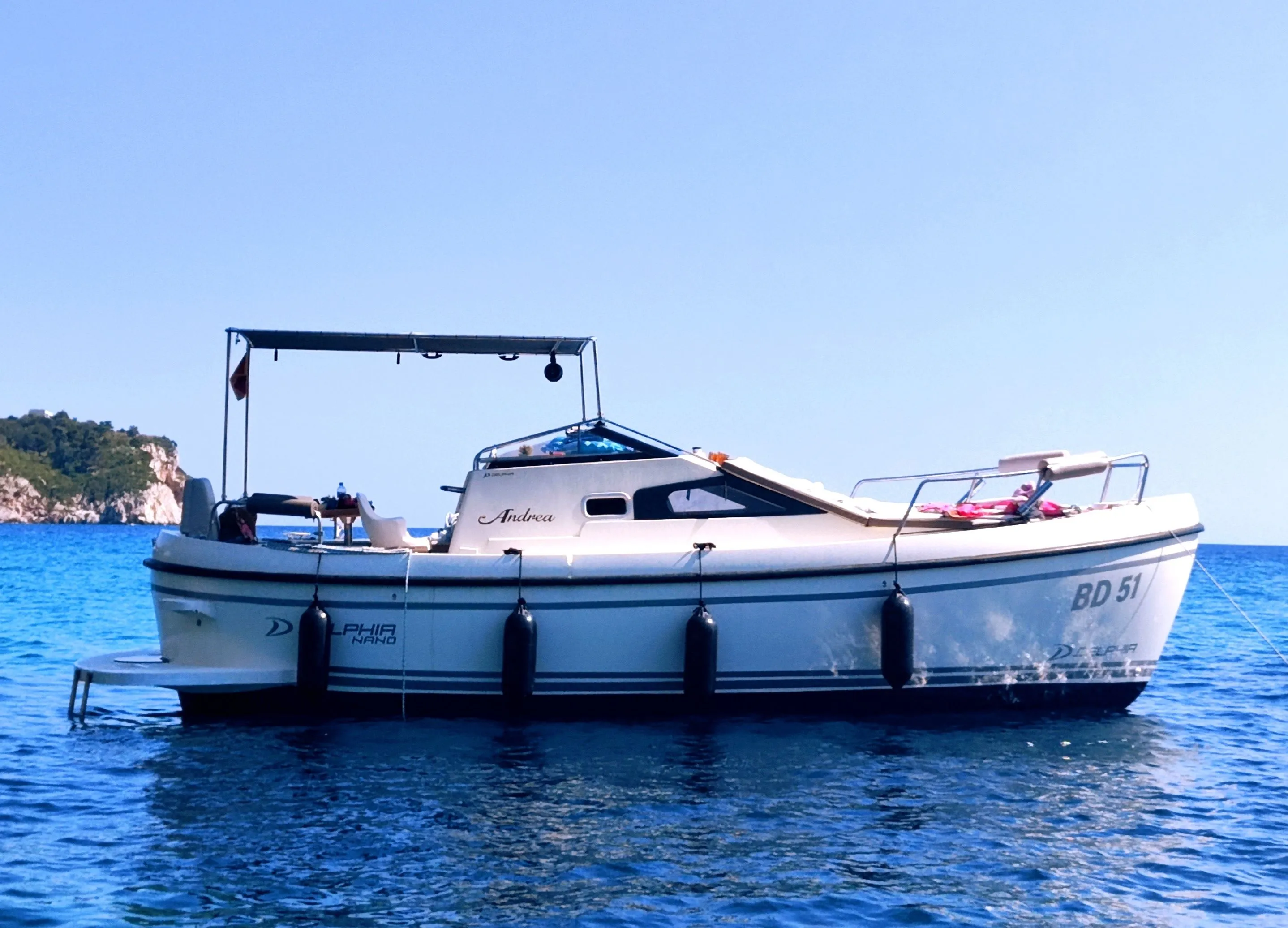 Charter a 8.05m Boat in Budva