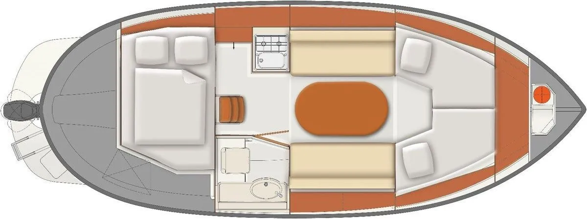 Zehdenick Kiralık 8.05m Tekne