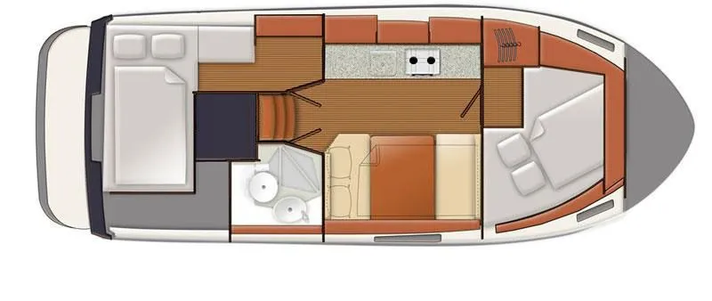Rent a 8.3m Motor Yacht Delphia Nautika 830 in Węgorzewo