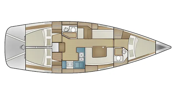 Explore Paraty on a 12.5m Rental Sailing Yacht Delta 41