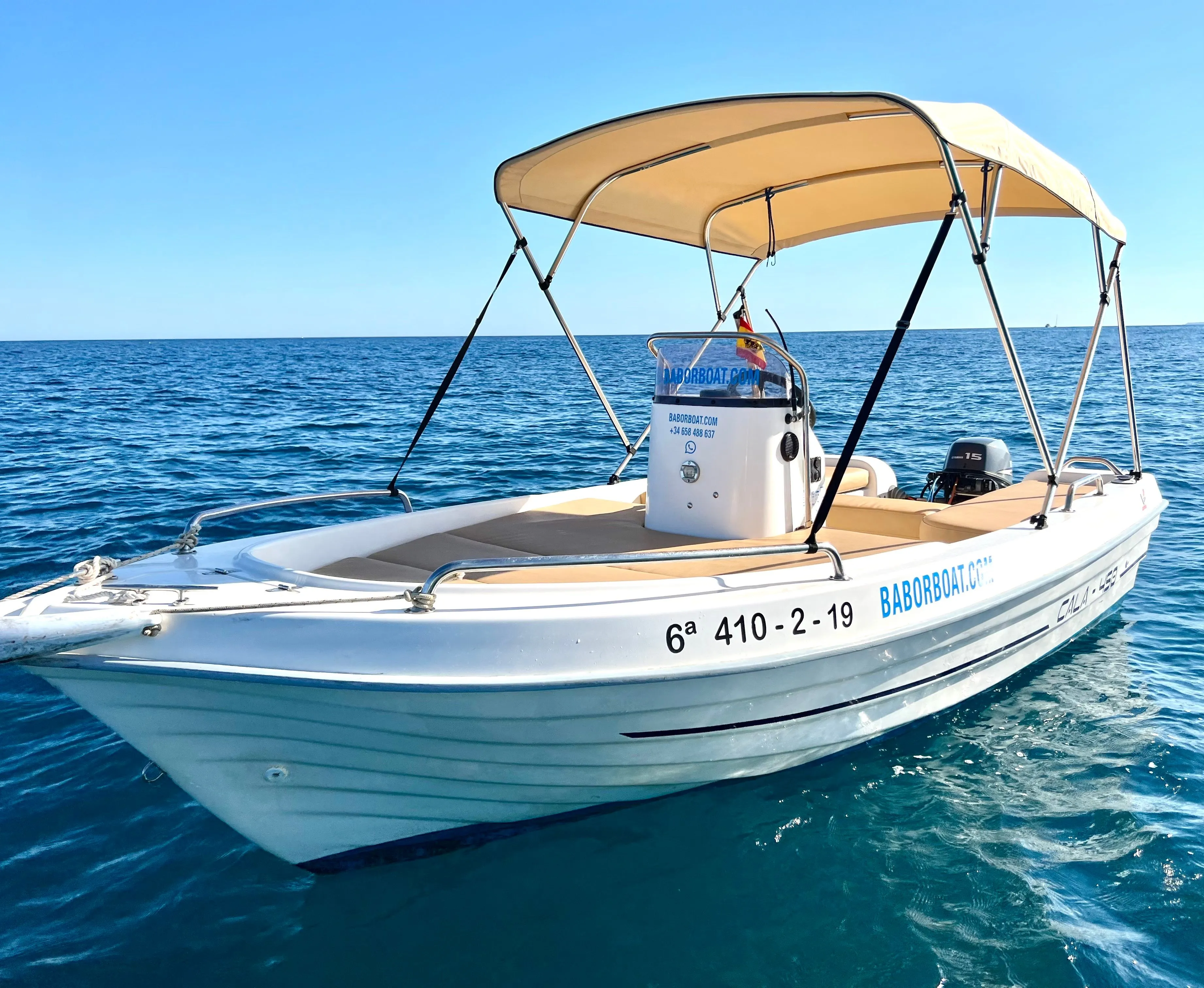 Rent a 4.5m Dipol 450 Motor Boat in Benalmádena