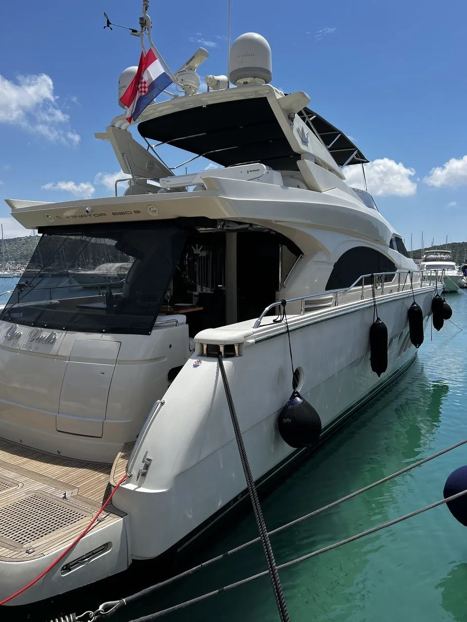 Explore Rogoznica on a 21.3m Rental Dominator 680