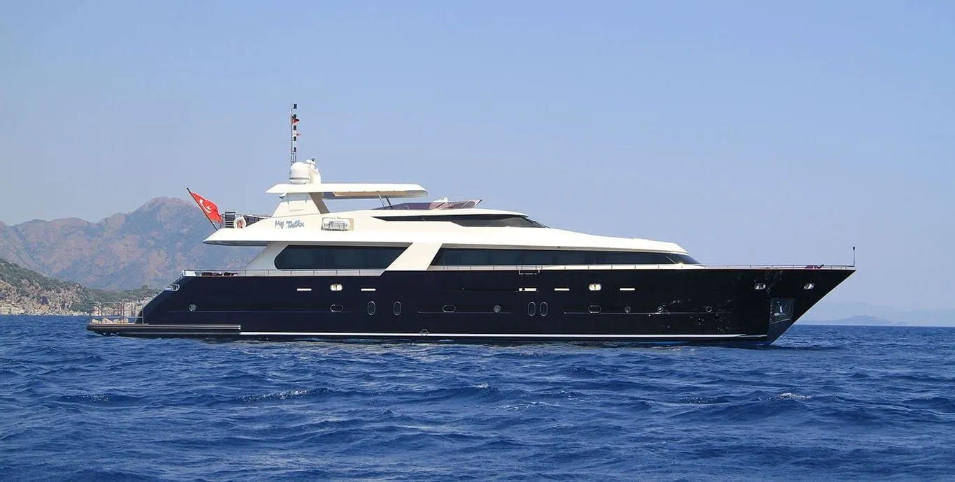 34m Bodrum Dragos yachts 110 Motor Yacht Hire