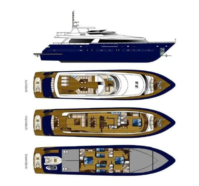 34m Bodrum Dragos yachts 110 Motor Yacht Hire