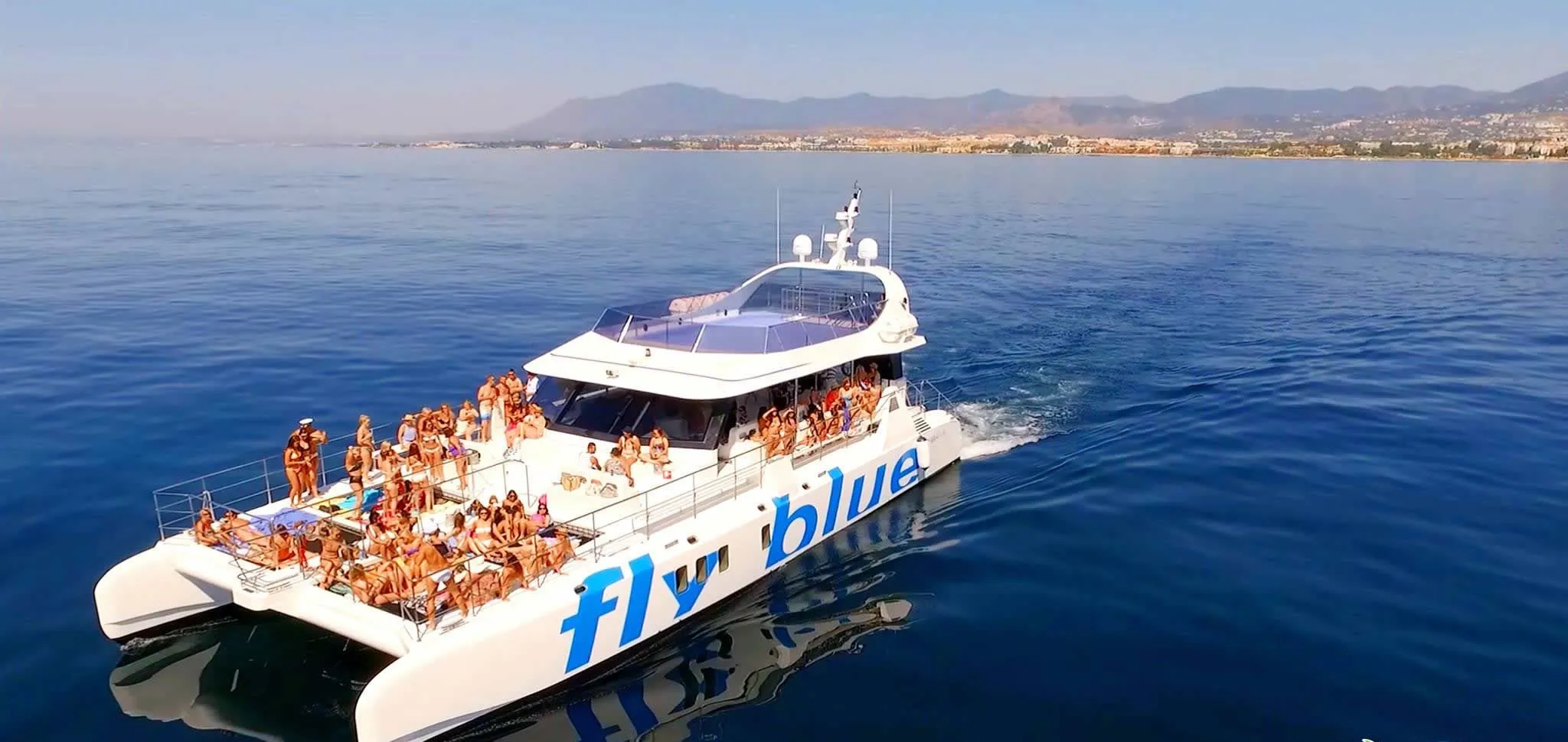 Rent a 21m Power Catamaran in Marbella