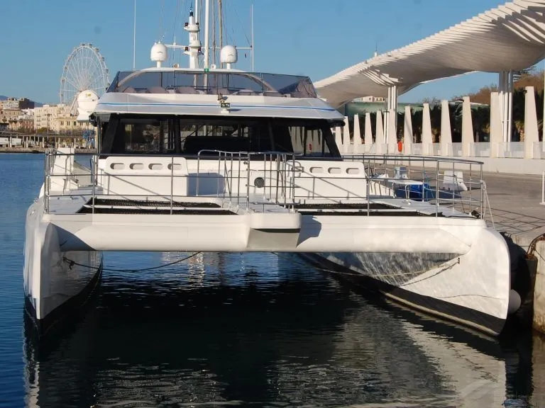 Rent a 21m Power Catamaran in Marbella