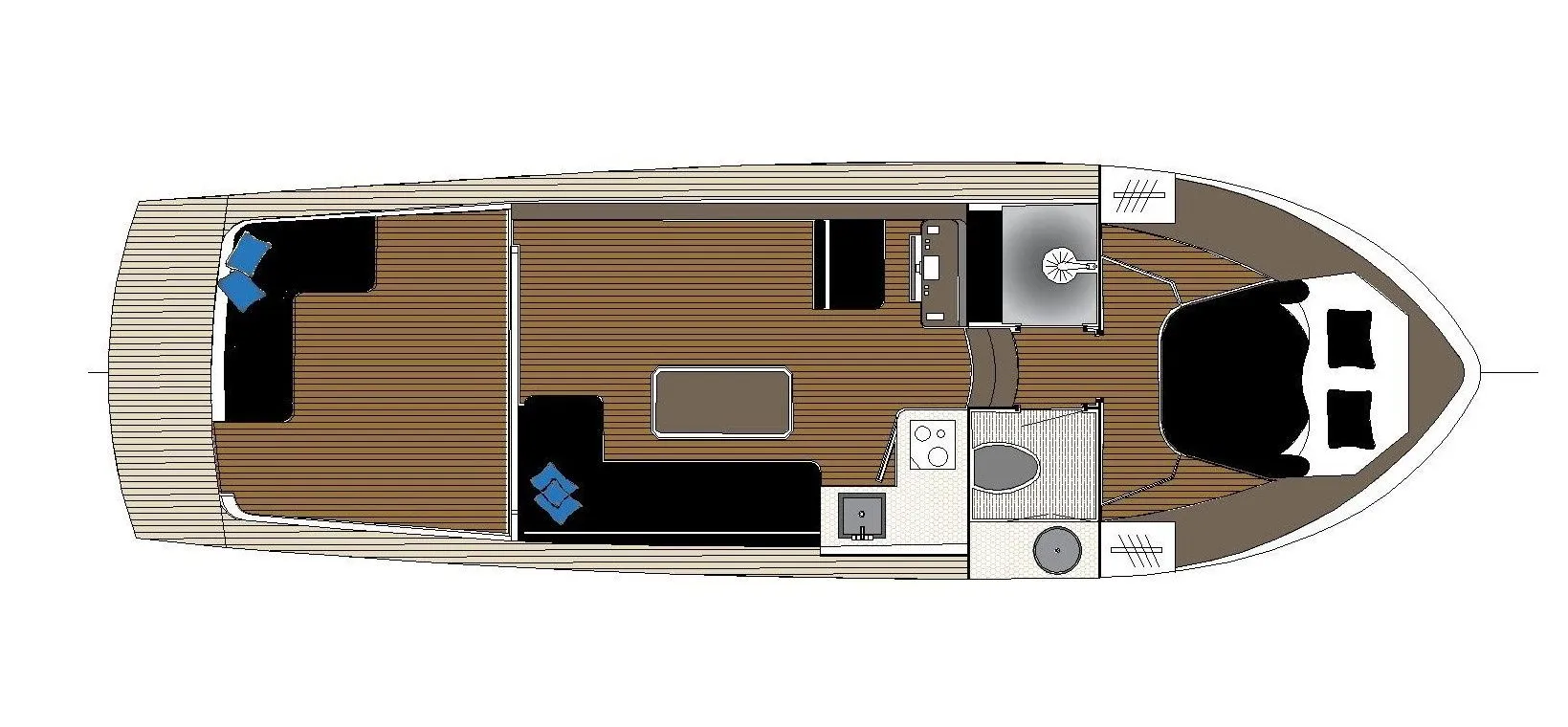 11.15m Sneek House Boat Hire