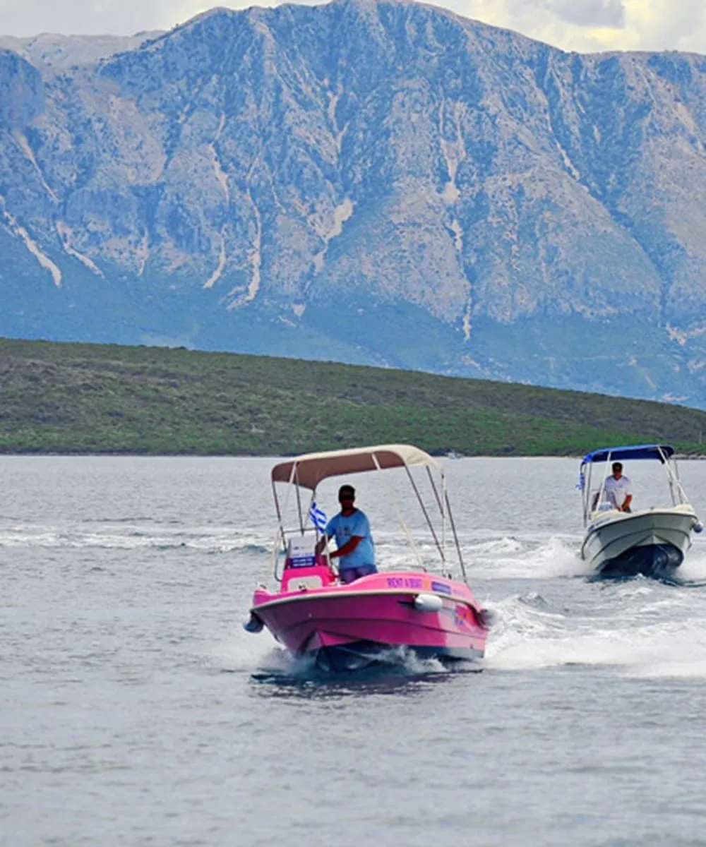 Pink Charter Boat