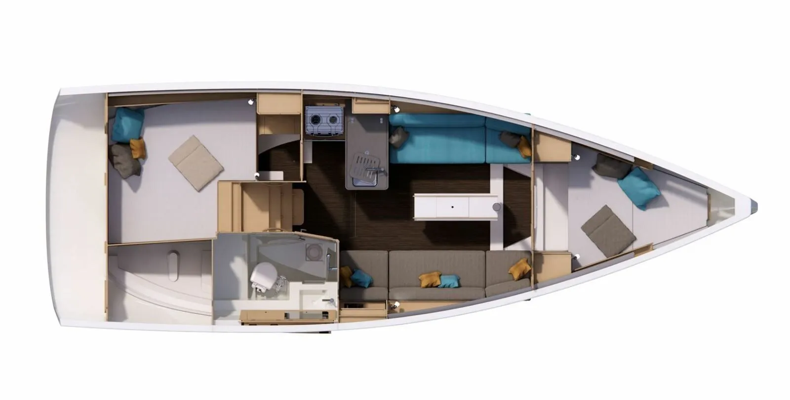 Charter a 9.36m Dufour 32 Sailing Yacht in Larmor-Plage
