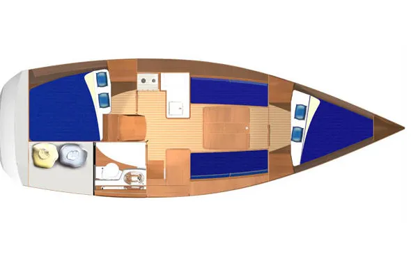 Rent a 10.08m Dufour 325 in Portorož