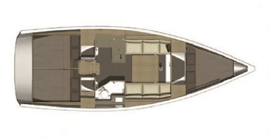 Charter a 10.28m Sailing Yacht Dufour 350 in Portoferraio