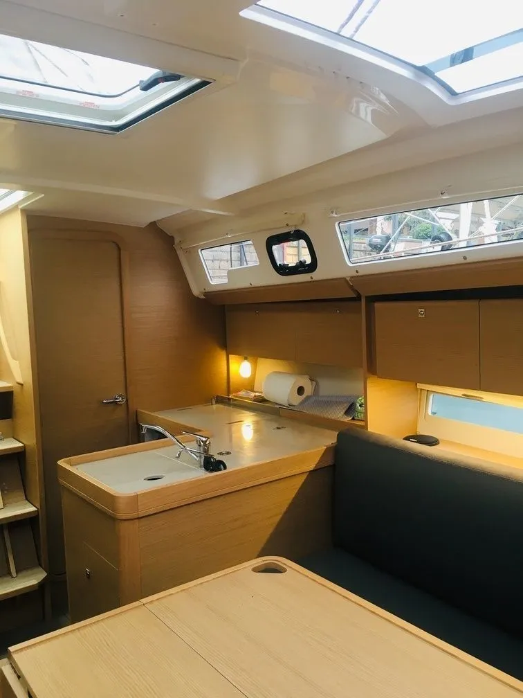 10.3m Furnari 3 Cabin Sailing Yacht Hire
