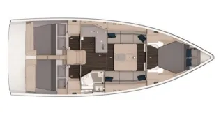Charter a 10.77m Dufour 37 Sailing Yacht in Golfe-Juan