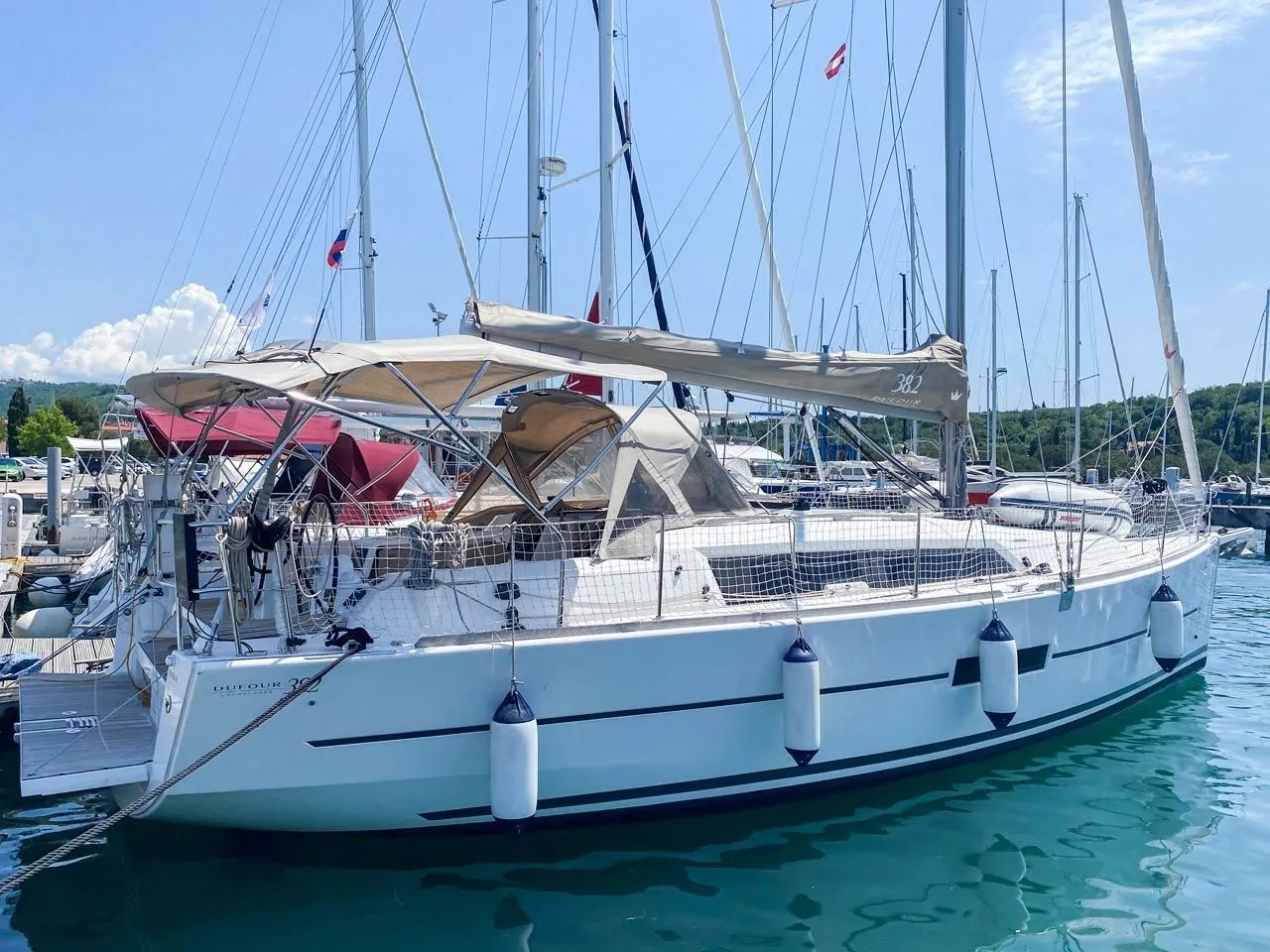 11.25m Portorož Dufour 382 Sailing Yacht Hire