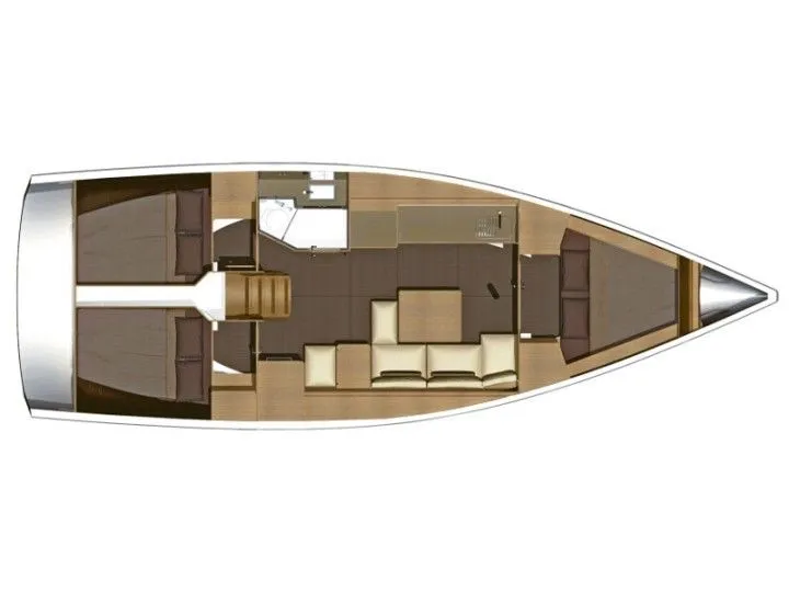 11.25m Portorož Dufour 382 Sailing Yacht Hire