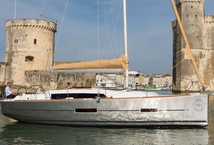 Rent a 11.25m Dufour 382 Sailing Yacht in Ajaccio