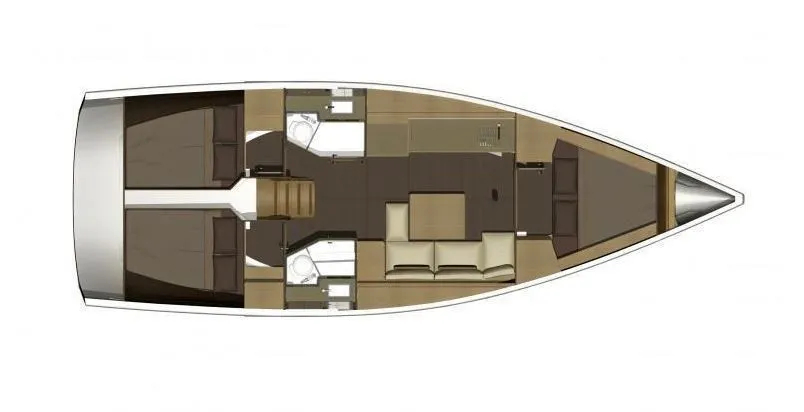 Rent a 11.25m Dufour 382 Sailing Yacht in Mali Losinj