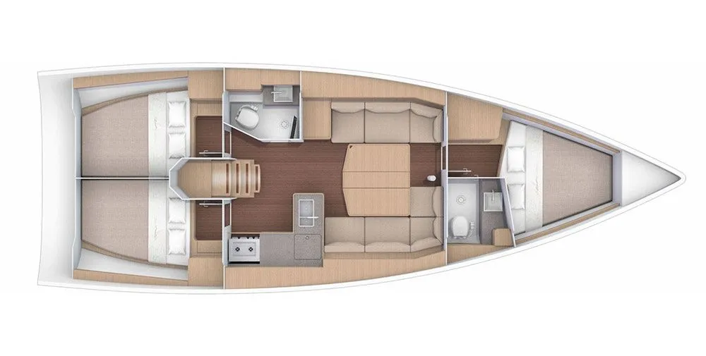 Explore Bandol on a 11.2m Dufour 390 Sailing Yacht Rental