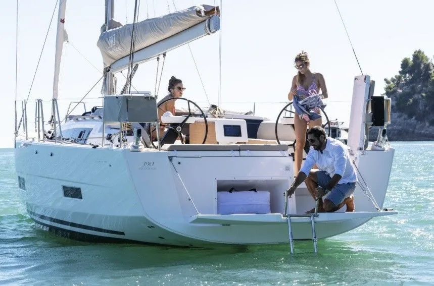 11.93m Anse Marcel Sailing Yacht Hire