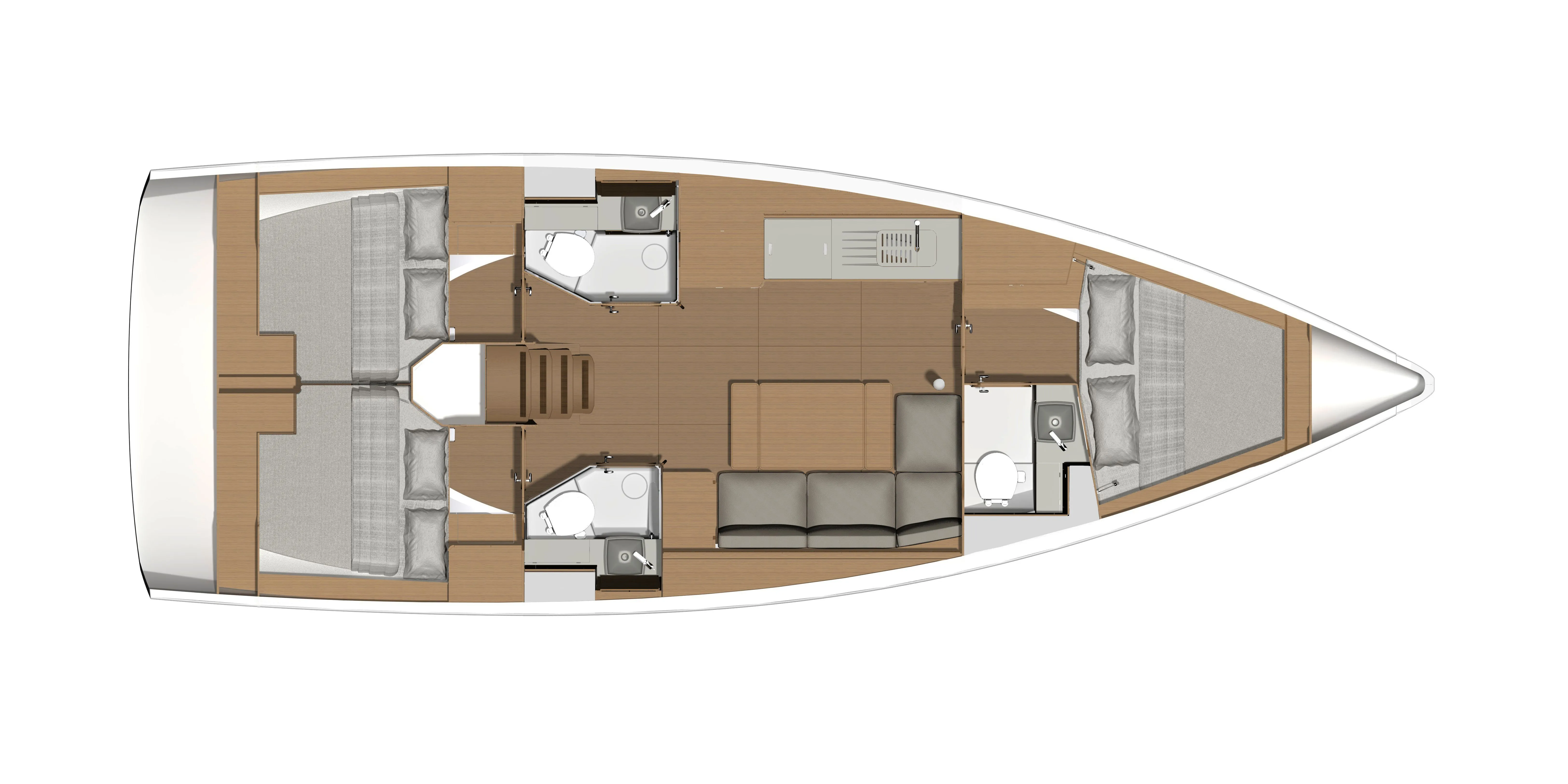 Explore Parham Town on a 11.93m Rental Sailing Yacht