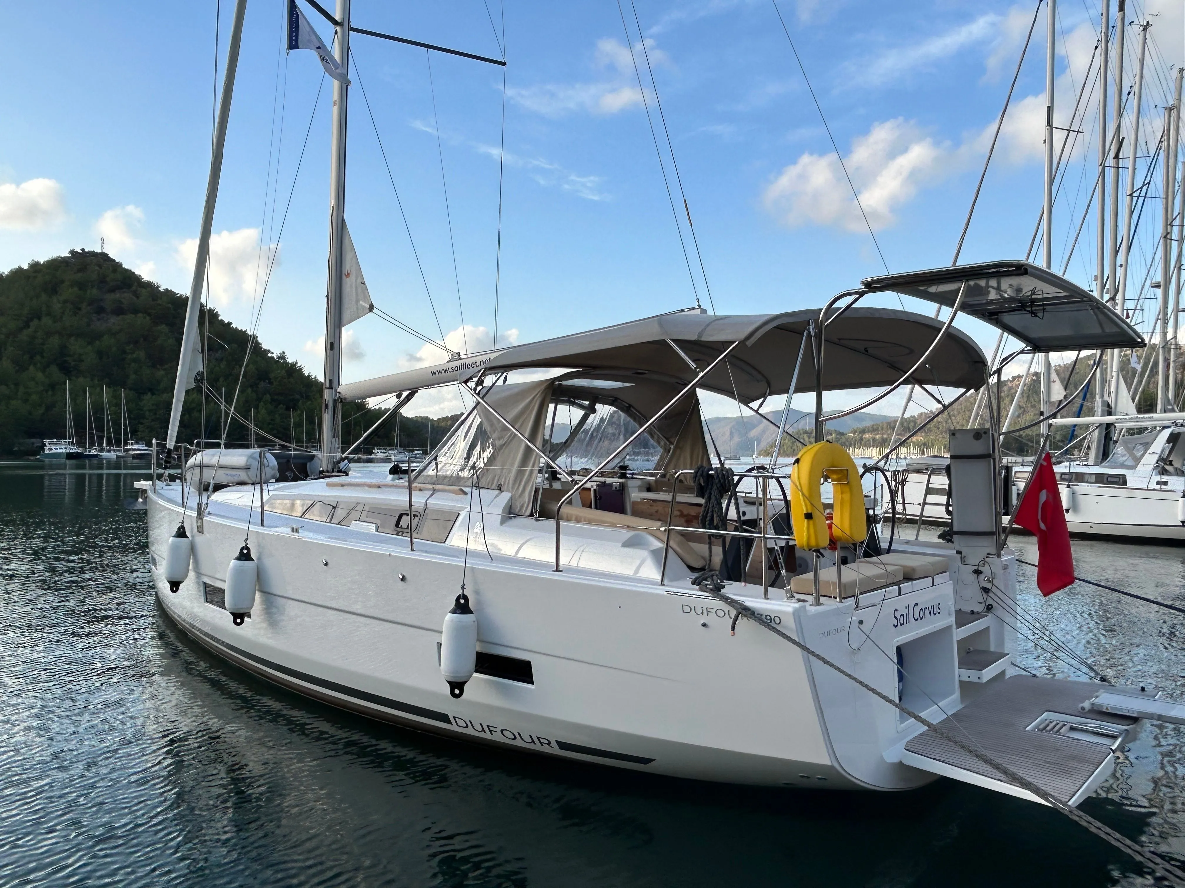 Charter a 11.93m 3 Cabin Sailing Yacht in Orhaniye