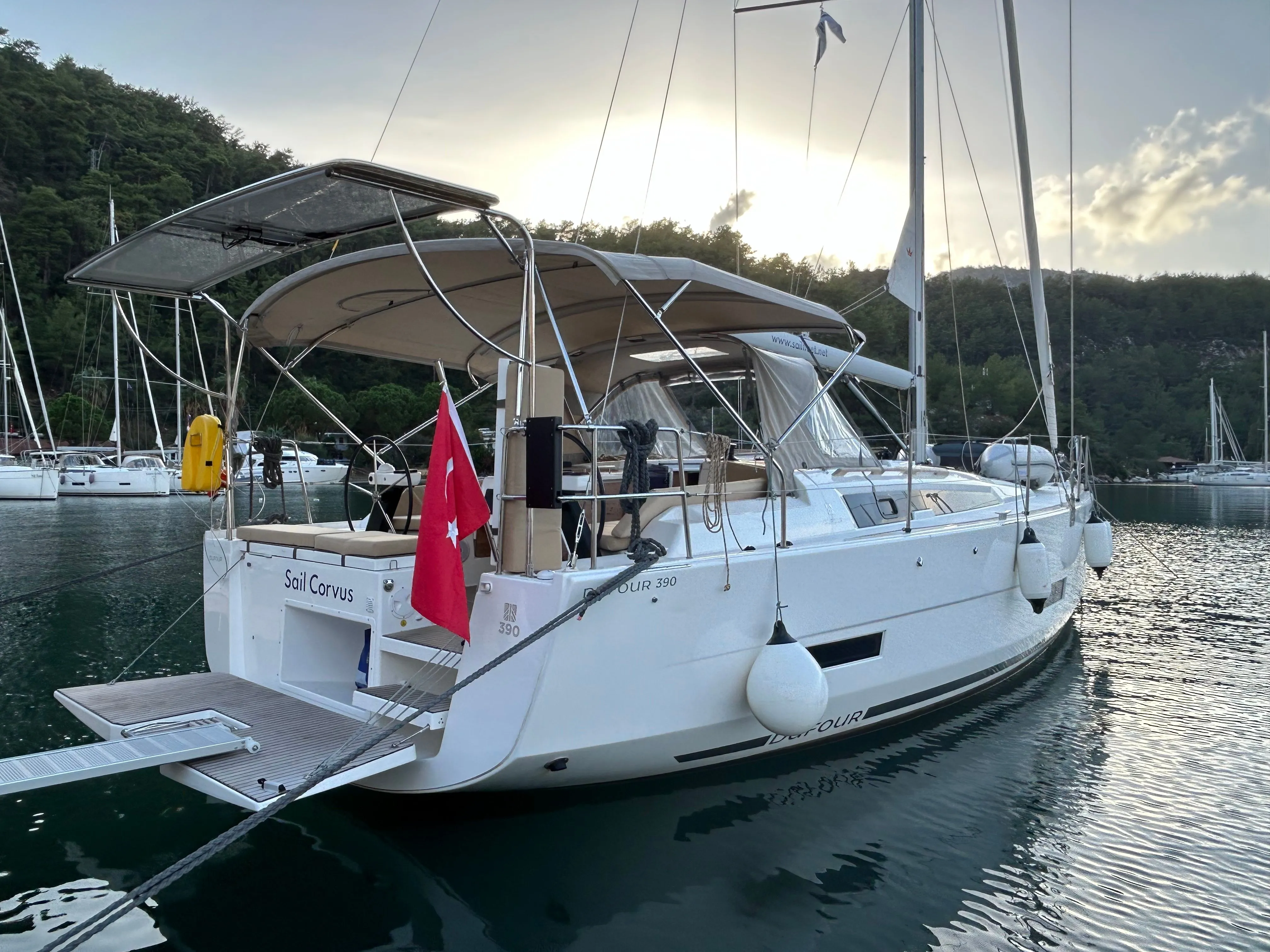 Sail Corvus Charter Boat
