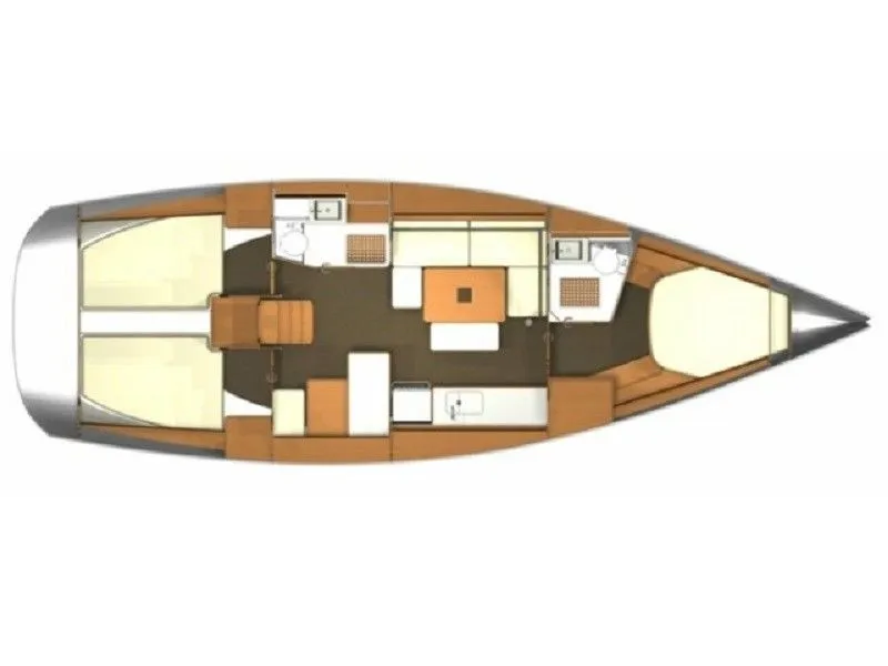 Explore Piombino on a 12.17m Rental Sailing Yacht Dufour 405