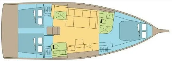 Rent a 12.75m 3 Cabin Sailing Yacht in Saint John’s