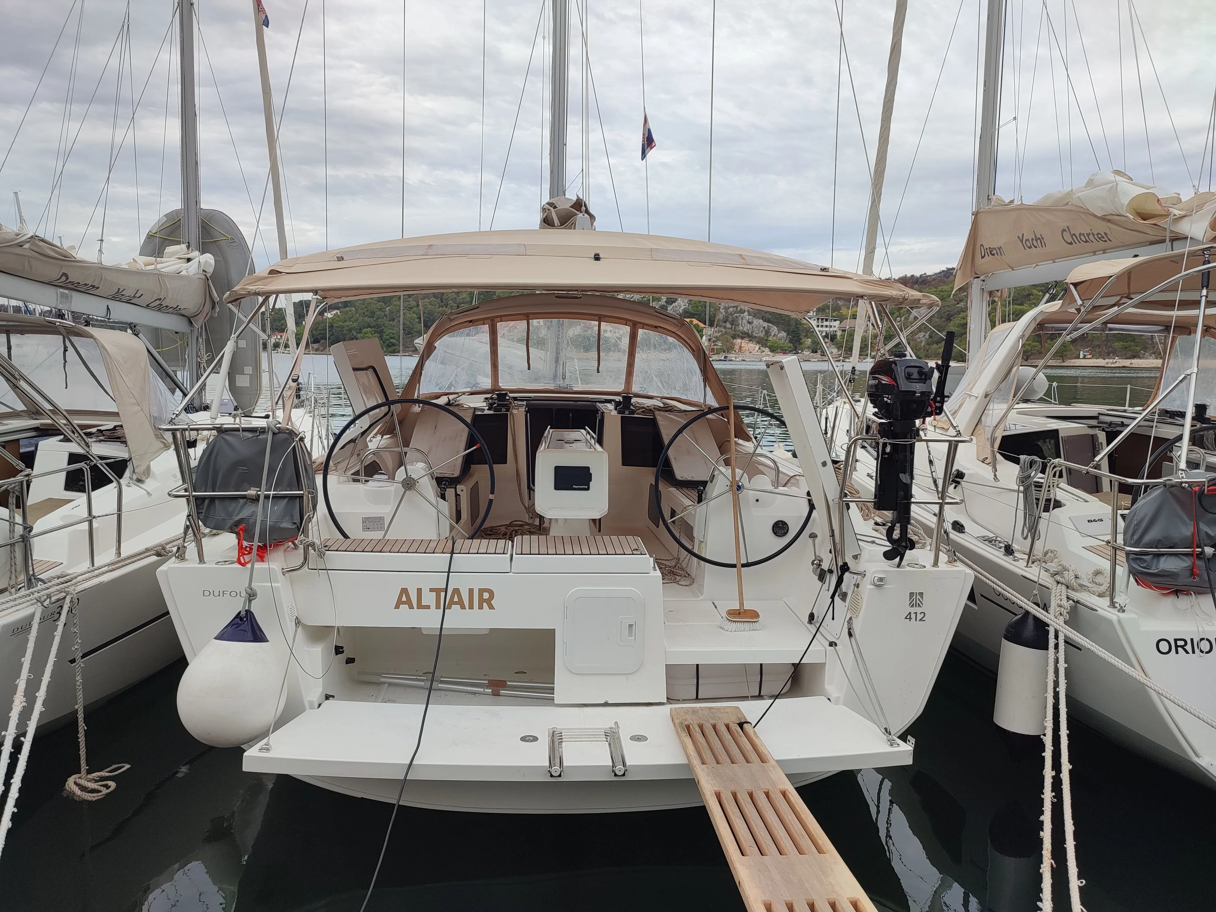 Charter a 12.7m Dufour 412 in Kotor
