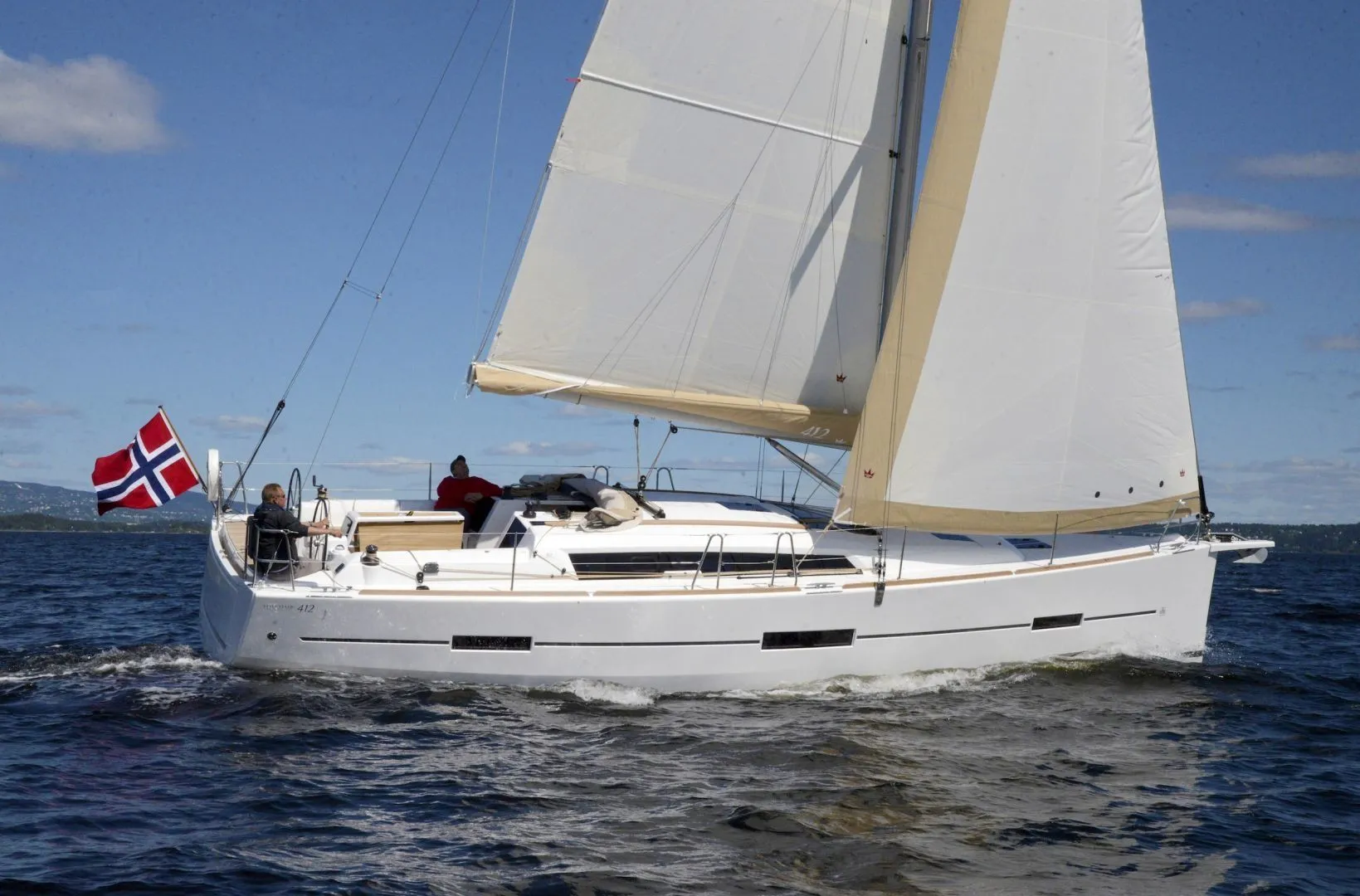 12.7m Kotor Dufour 412 Sailing Yacht Hire