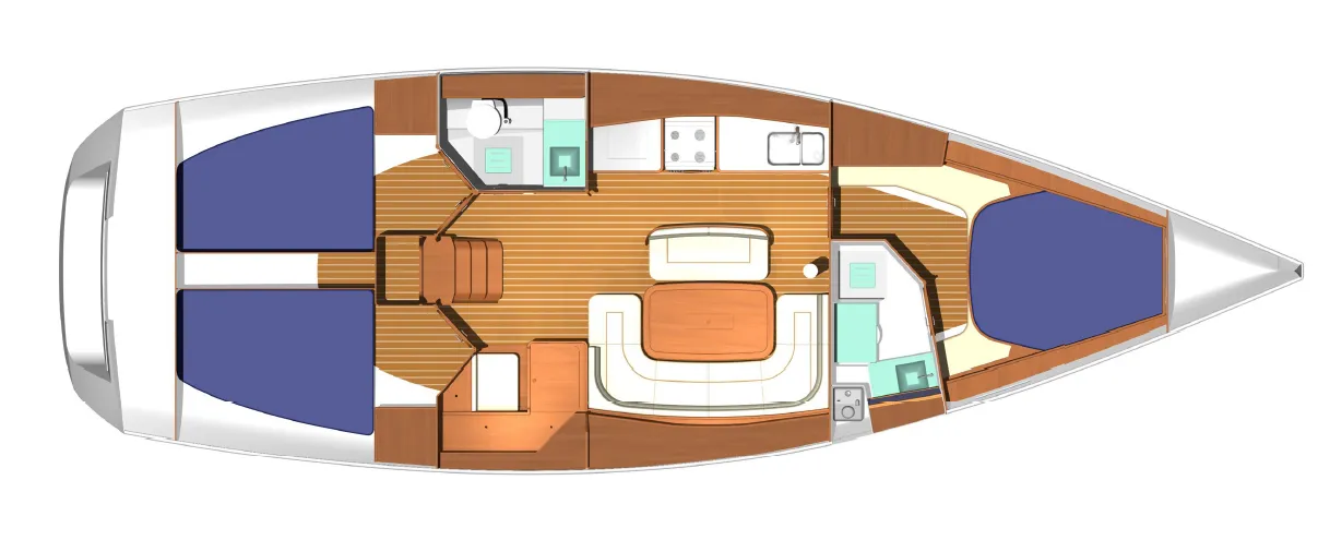Charter a 12.9m Boat in Piombino