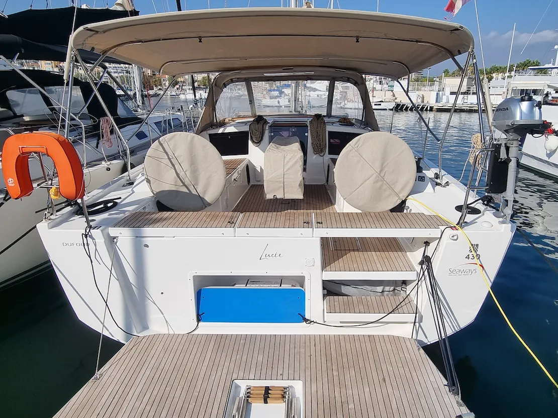 13.24m Golfe-Juan Dufour 430 Sailing Yacht Hire