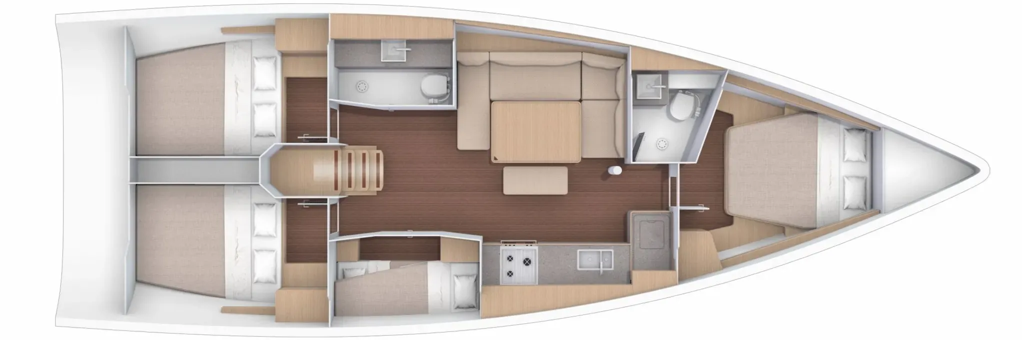 13.24m Saint Thomas Sailing Yacht Hire