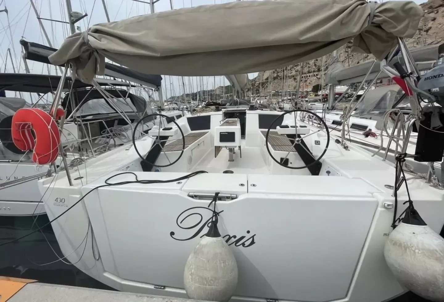 13.24m Ajaccio Sailing Yacht Hire