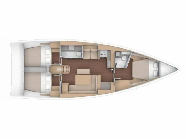 Rent a 13.24m 3 Cabin Sailing Yacht in Saint Thomas