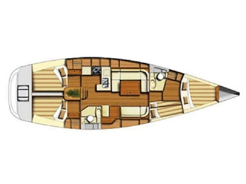 Charter a 13.67m Sailing Yacht Dufour 44 in Trget