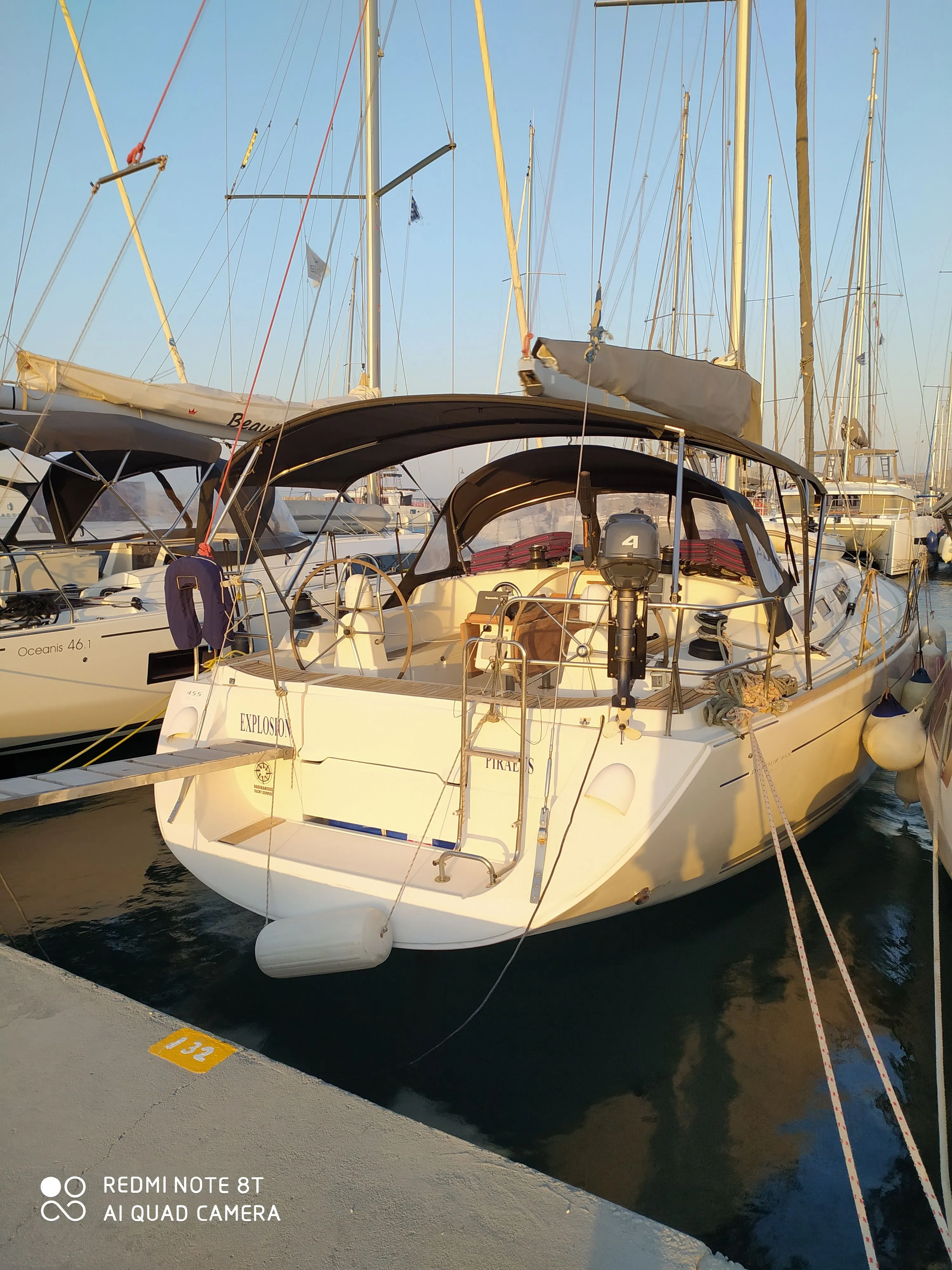 Explosion Charter Boat