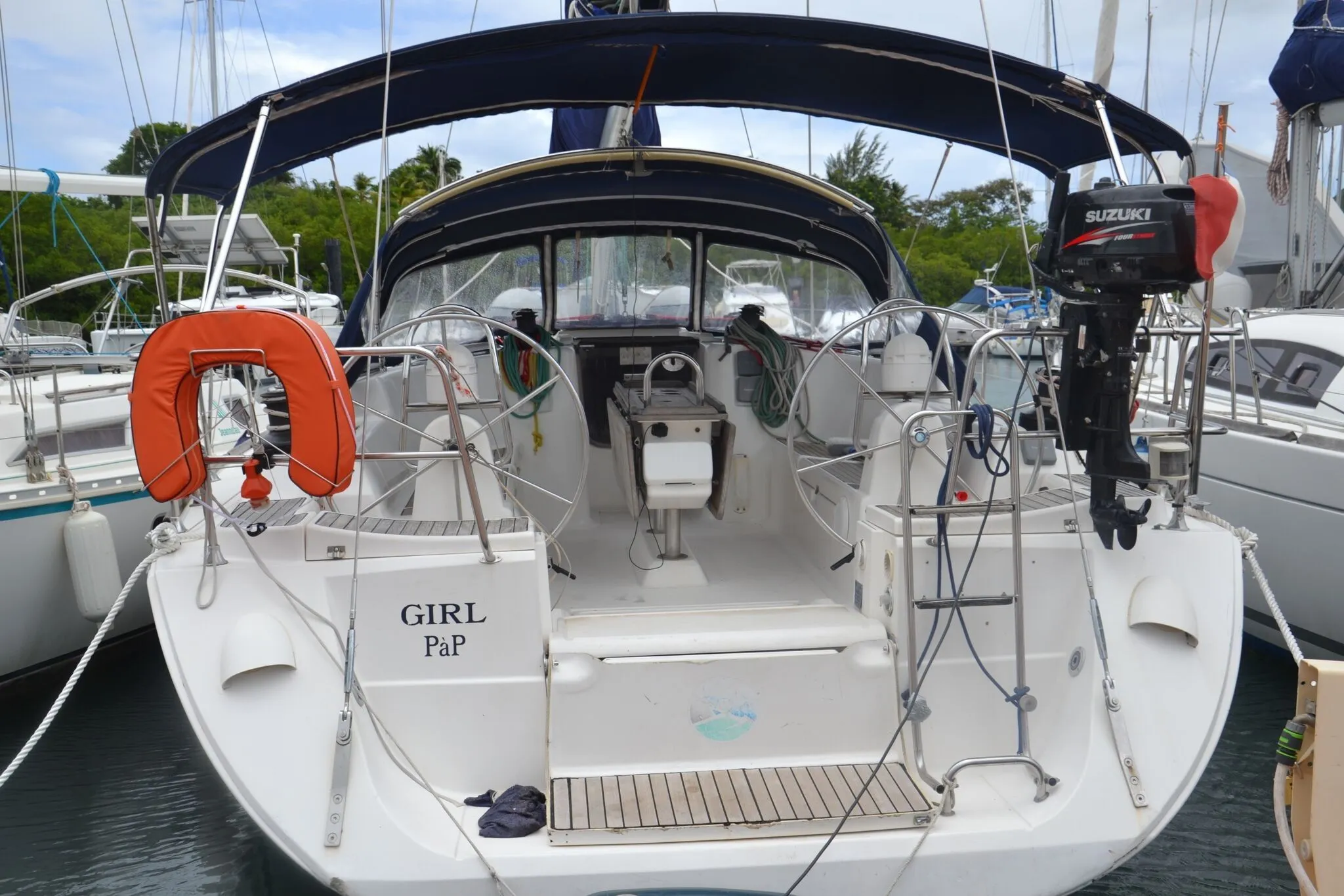 Explore Le Marin on a 13.72m Rental Boat