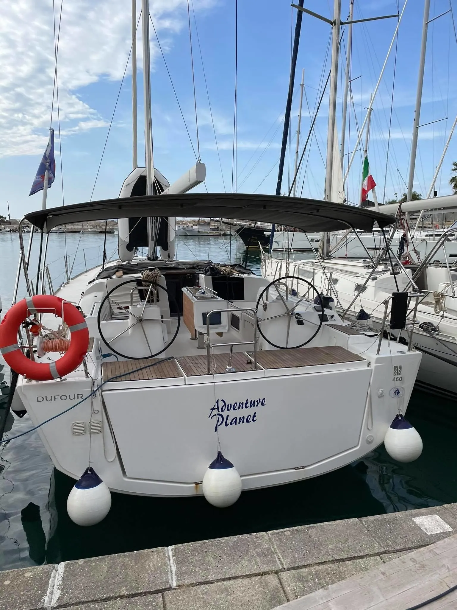 14.15m Marsala Dufour 460 GL Hire
