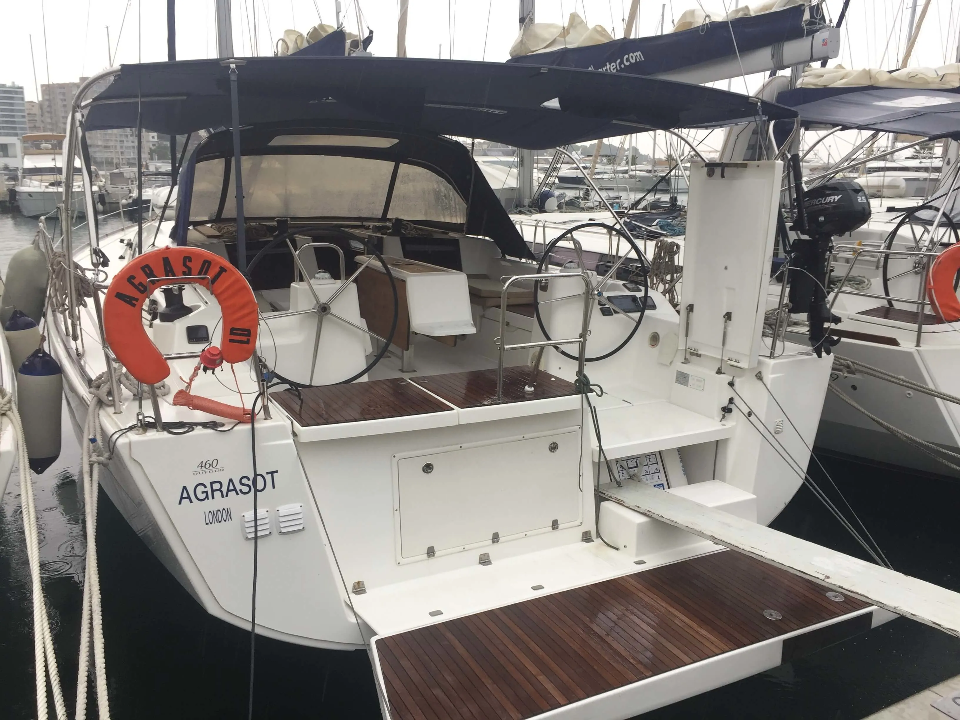 14.15m Ajaccio Dufour 460 GL Hire