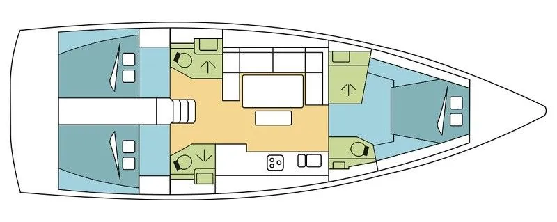 Rent a 14.15m 3 Cabin Sailing Yacht in Pula
