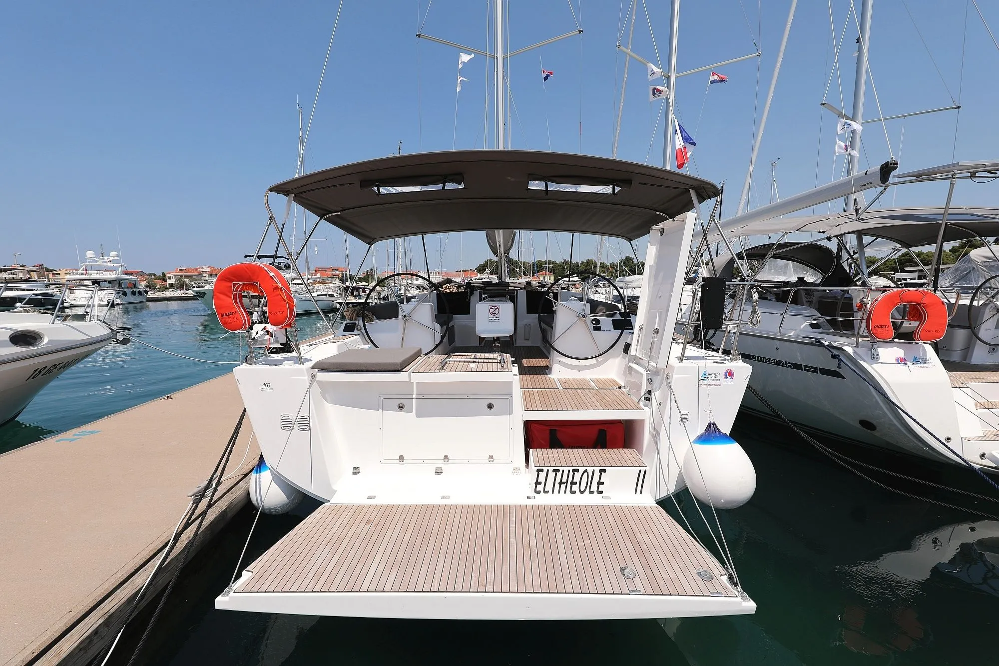 Boot - Charter a 14.15m Dufour 460 GL in Zadar