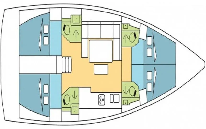 Rent a 14.15m Boat in La Paz