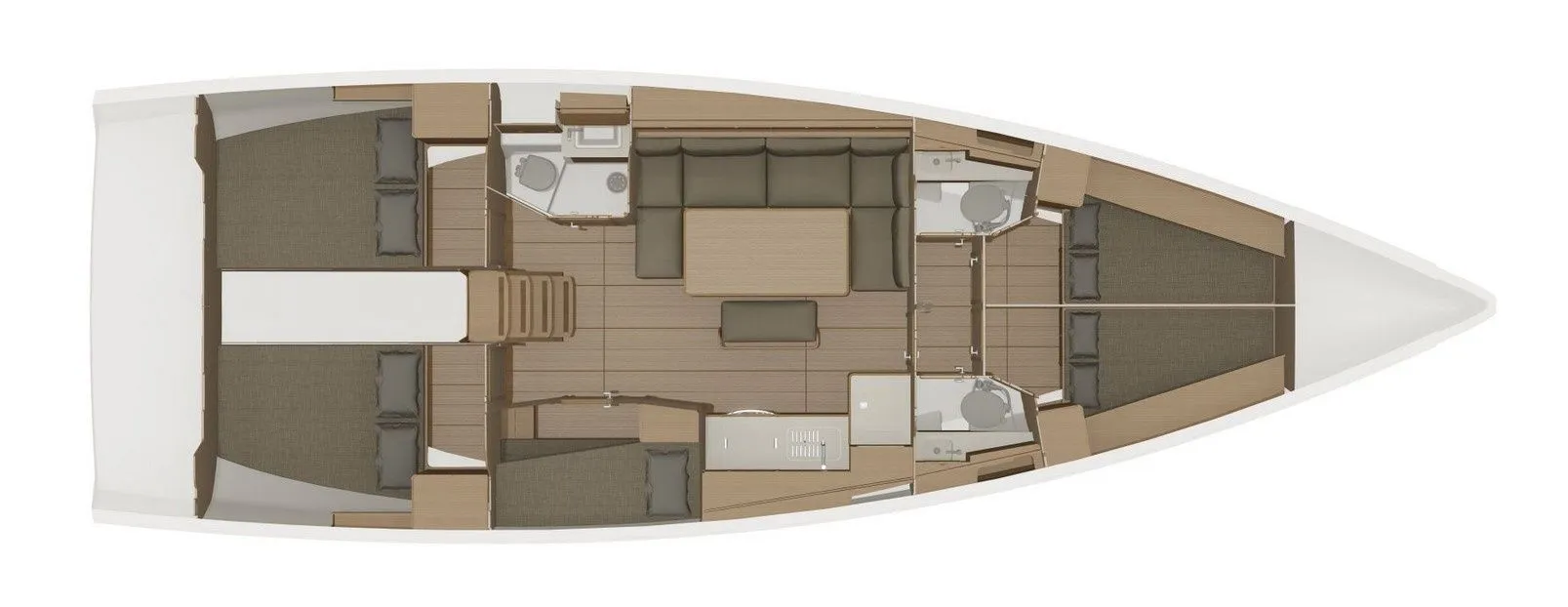 Charter a 14.15m Sailing Yacht Dufour 460 GL in Porto Rotondo