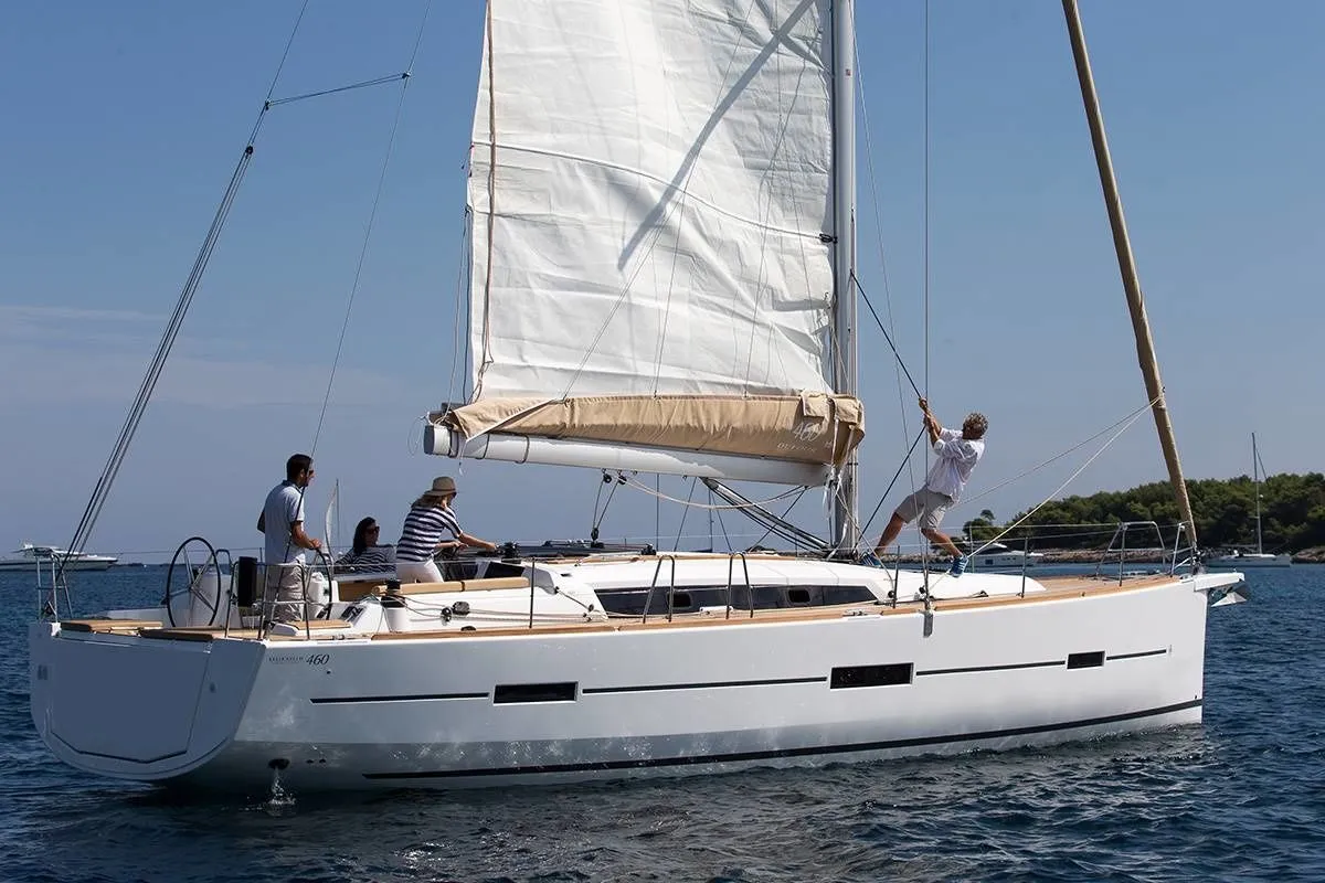 Explore Piombino on a 14.15m Dufour 460 GL Sailing Yacht Rental