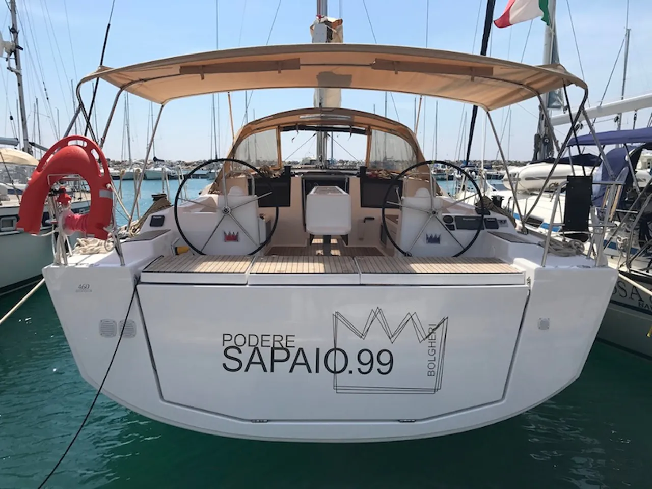 14.15m Marina di Cecina Sailing Yacht Hire