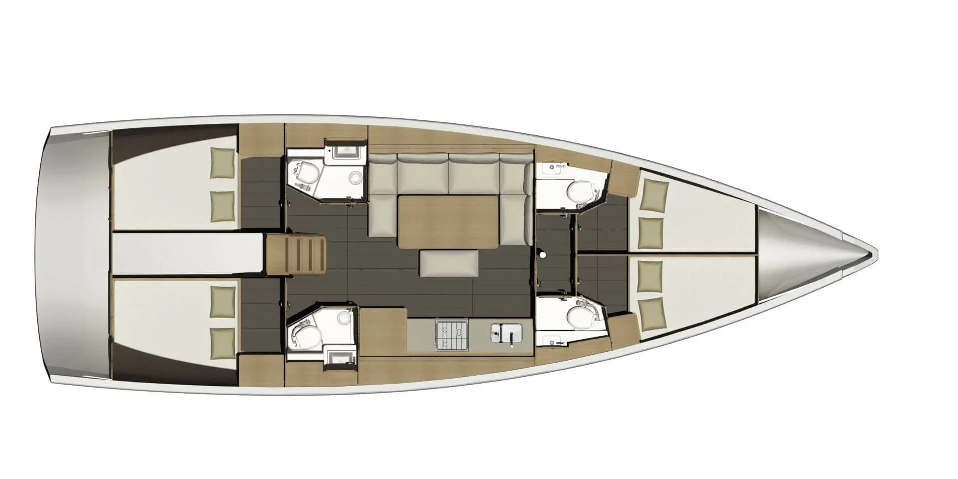 Charter a 14.15m Dufour 460 GL in Faial