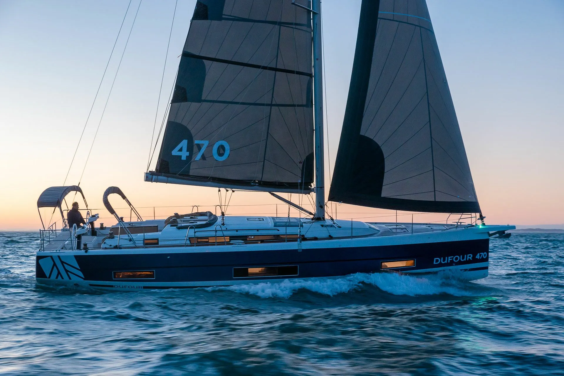 Explore Agropoli on a 14.85m Dufour 470 Sailing Yacht Rental