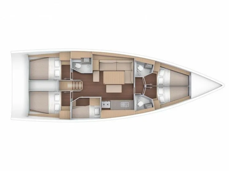 Rent a 14.85m Sailing Yacht in Santa Eularia des Riu